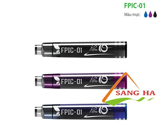 Ống mực bút máy thiên long FPIC-01 giá rẻ tại TP.HCM