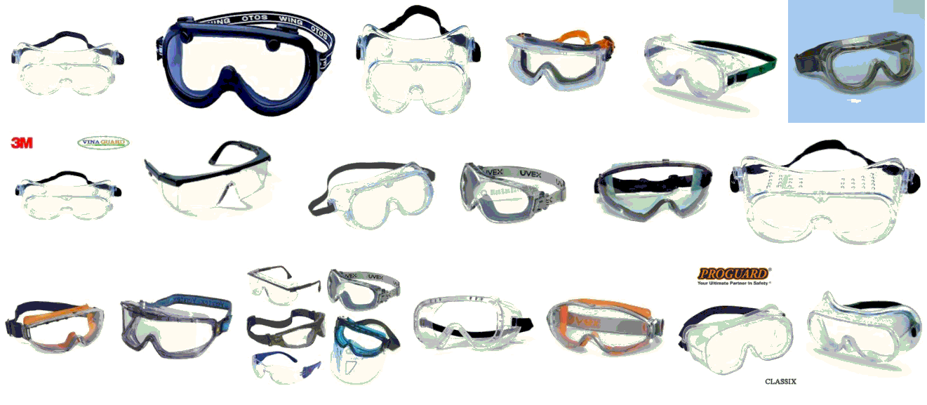 Bán các loại kính bảo hộ chống bụi chất lượng uy tín tại Bình Dương
