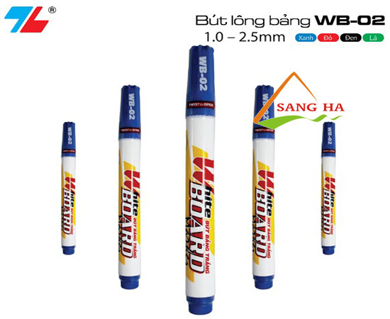 Bút lông bảng Thiên Long - WB02